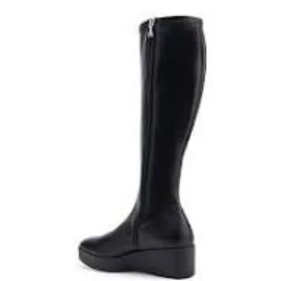 Aerosoles Cecina Wedge Boot, Black. NEW in box. - Picture 3 of 5